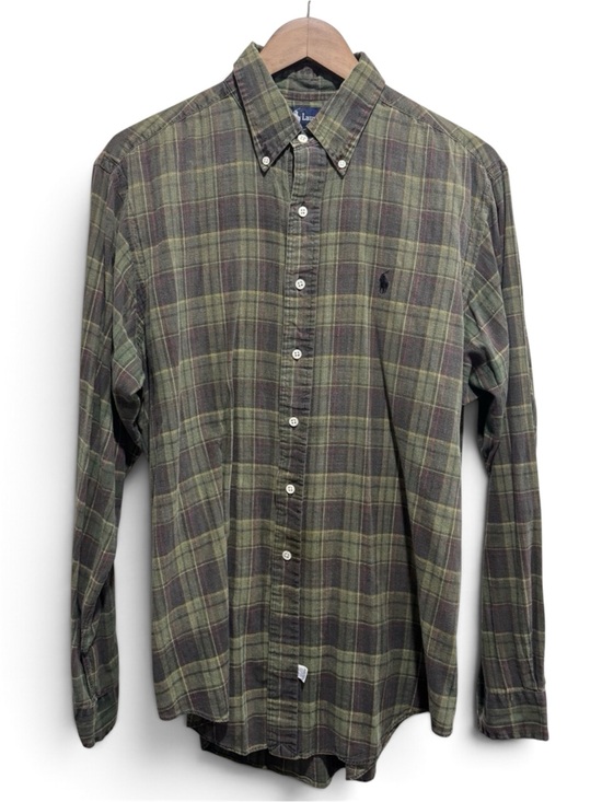Ralph Lauren Other - Vintage Ralph Lauren Handwoven Madras Plaid Button Down Shirt L